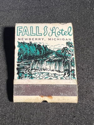 Falls Hotel (Newberry Hotel) - Matchbook